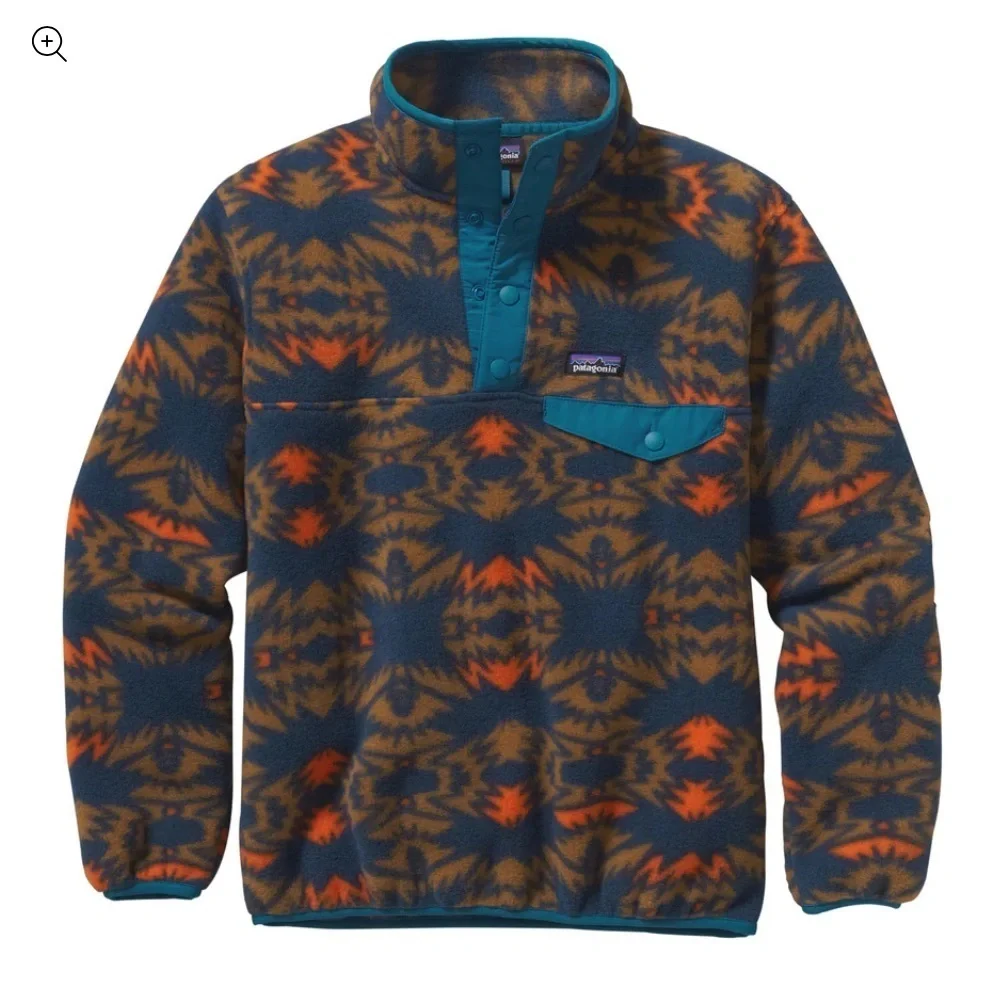HTF Patagonia Lightweight Synchilla Snap-T Fleece Pullover